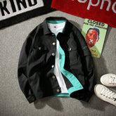 Threebooy Men's Coats Models Korean Popular Clothes Men Spring Jackets Harajuku Outerwear Original Clothing Style